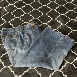 Rhythm & Blues Wide Leg Cropped Jeans